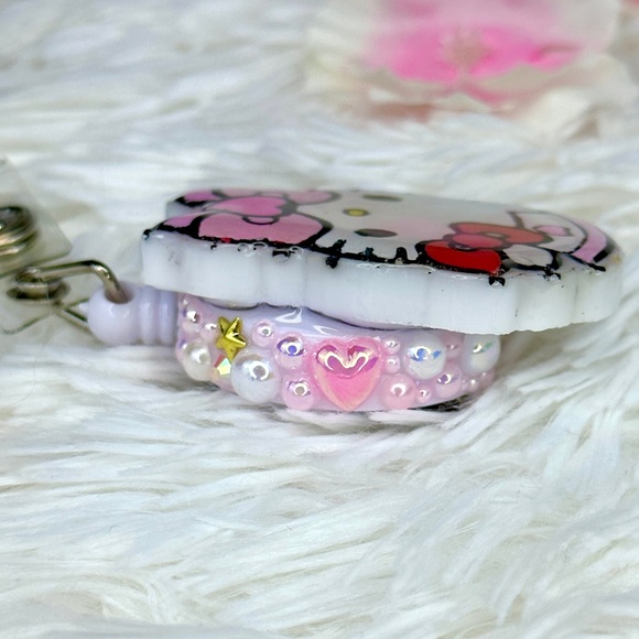 Sanrio Hello Kitty Badge Reel | Nurse Badge Reel - Picture 3 of 3